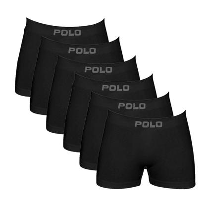 Imagem de Kit C/6 Cuecas Boxer Polo 781 Algodão Masculina Sortido