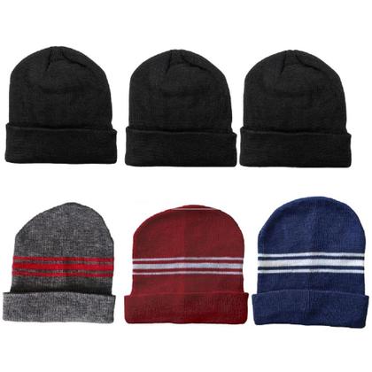 Imagem de Kit C/6 Touca Gorro Tamine D-6 Unissex Basico