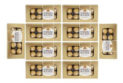 Imagem de Kit C/80 Ferrero Rocher 10 Cx Ferrero T8