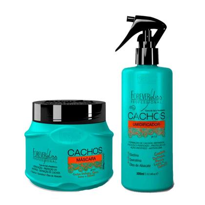 Imagem de Kit Cachos Mascara e Umidificador Forever Liss
