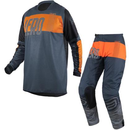 Imagem de Kit Calça + Camisa ASW Image Split 2024 Cinza/Laranja