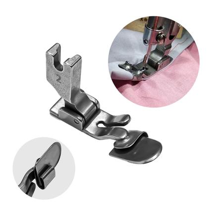 Imagem de Kit Calcador Barra Bainha Elástico Reta Industrial 1 2 3mm