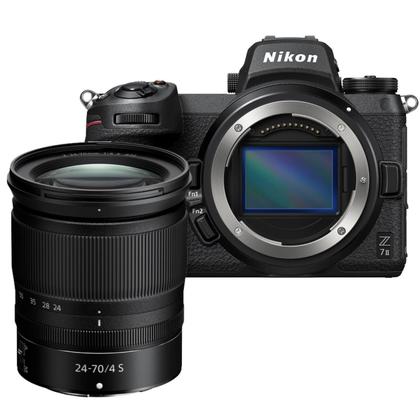 Imagem de Kit Câmera Nikon Z7 Ii Fullframe 45.7mp 4k60 + Lente 24-70mm F/4