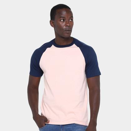 Imagem de Kit Camiseta Básicos Raglan 2 Peças Masculina