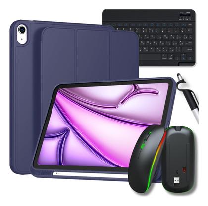 Imagem de Kit Capa Capinha Para iPad Air 6 M2 11 Polegada A2903 A2902