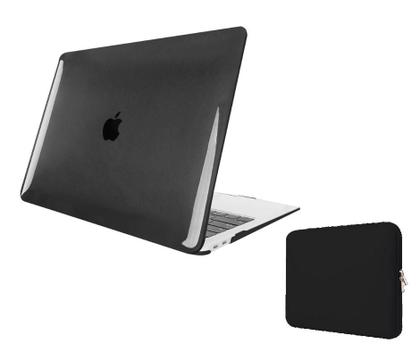 Imagem de Kit Capa Case Compativel NEW Macbook PRO 16" A2485 2021 2022 M1 cor BC + Capa Neoprene
