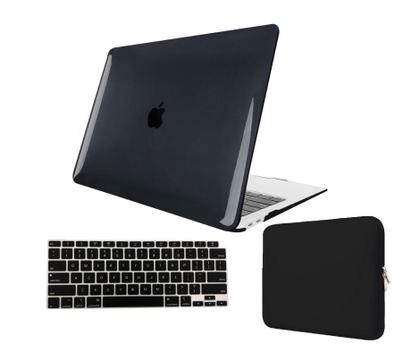 Imagem de Kit Capa Case Para Macbook New AIR 13.6 A2681 A3113 A3240 A3420 com Chip M2 M3 M4   Pelicula de Teclado  Bag
