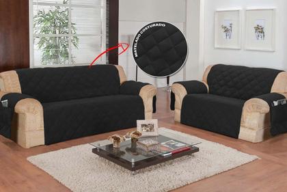 Imagem de Kit Capa Protetora de Sofa 2 e 3 Lugares Matelado