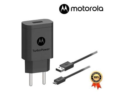 Imagem de Kit Carregador Motorola 18W Turbo Power Original Global