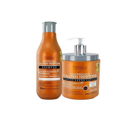 Imagem de Kit Cauterização Forever Liss Shampoo e Máscara