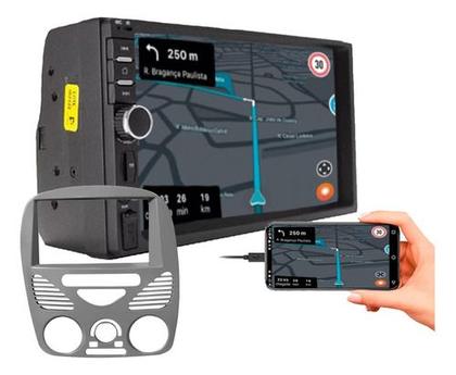 Imagem de Kit central multimidia mp5 7 pol siena strada palio 2002 a 2014 com ar