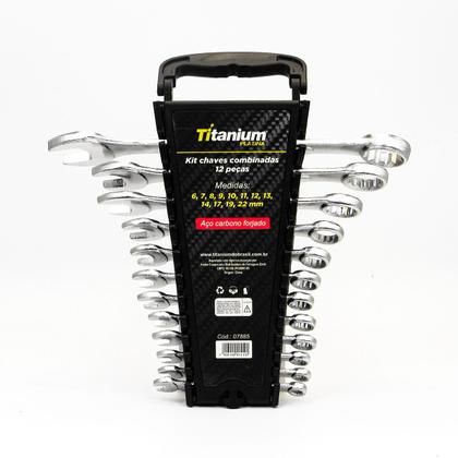 Imagem de Kit chave combinada (6,7,8,910,11,12,13,14,17,19,22mm) - 12 pcs