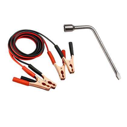 Imagem de Kit Chave De Roda 23mm Mais Cabo De Carga De Bateria 600A