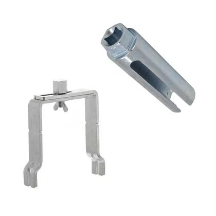 Imagem de Kit Chave Sonda Lambda 22mm + Chave Saca Porca Plástica