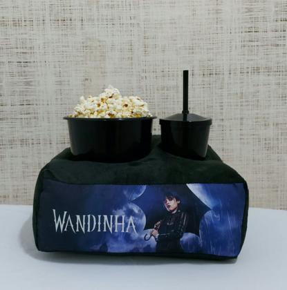 Imagem de Kit cinema - almofada personaliza c/copo + balde de pipoca