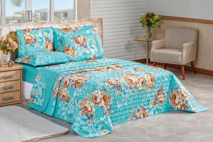 Imagem de Kit Cobre Leito Naturale Solteiro 2 Peças Dupla Face 2,4 X 1,8m