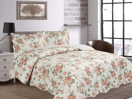 Imagem de Kit Colcha Bouti Dupla Face com Porta Travesseiros Queen