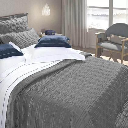 Imagem de Kit Colcha / Cobre leito King 300 fios Constantine - Marken Fassi