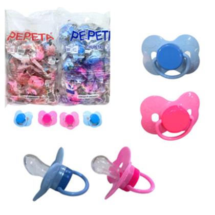 Imagem de Kit com 10 unidades de Chupeta de bico orto ou redondo Borboleta (0303 e 0302)