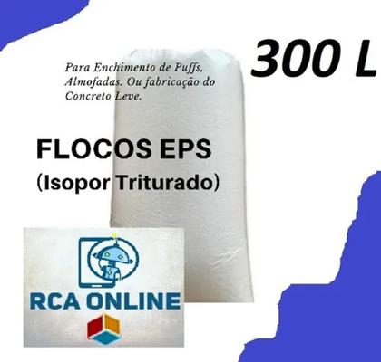 Imagem de Kit Com 2 Flocos De Isopor 150l Para Puffs - Almofadas