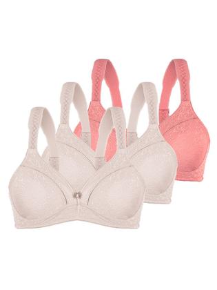 Imagem de Kit com 3 Tops sem Aro e sem Bojo Loba 41100-001 Colorido