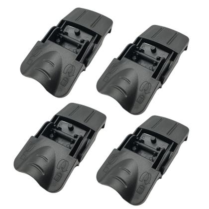 Imagem de Kit com 4un Trava Lateral Fecho Rápido Compatível com Aspirador WAP GTW Inox 15 FW008809