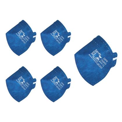Imagem de Kit Com 5 Máscaras Descartáveis Sem Válvula Pff1s Air Safety