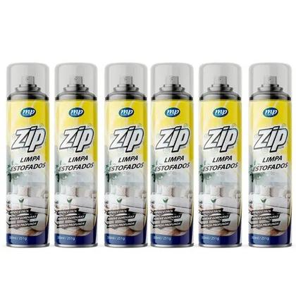 Imagem de Kit com 6 Unidades Limpa Estofados Zip Spray 300ml