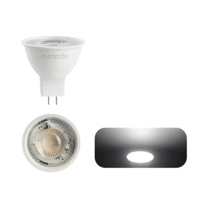 Imagem de Kit com 8 Lâmpadas de LED MR16 GU5.3 12V - Substitui Halógena 40W (110V/220V)