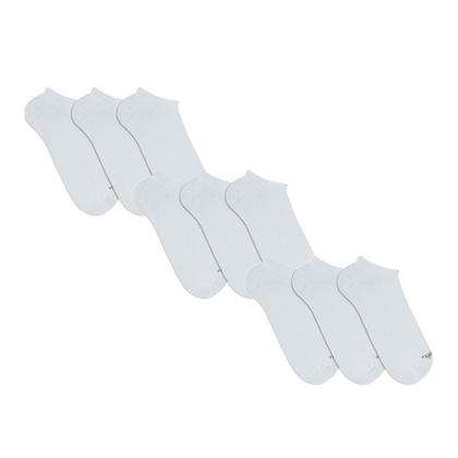 Imagem de Kit Com 9 Pares Meias De Sapatilha Invisível Mash Em Algodão Modelo Unissex