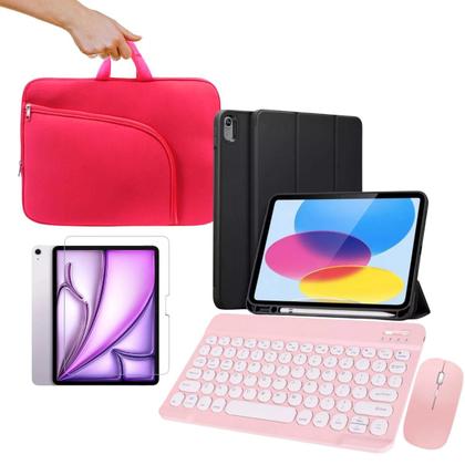 Imagem de Kit Completo para iPad Air 11: Case, Película e Teclado