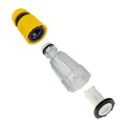 Imagem de Kit Conector com Filtro e Engate Rápido Amarelo Compatível com Lavajato Karcher K330 1.994-876.0