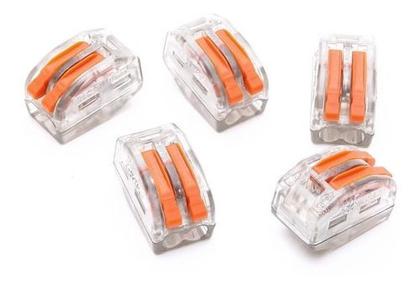 Imagem de Kit Conector Emenda Rápida Derivação Borne 2 Fios - 15 Peças