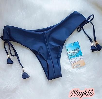 Imagem de Kit Conj. Biquini Cortininha + 1 Calcinha Fio Duplo