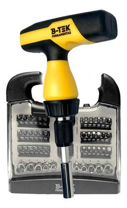 Imagem de Kit Conjunto Chave De Fenda E Soquete Bits 48 Peças