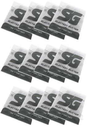 Imagem de Kit Corda avulsa guitarra Mi 010 SG primeira mizinha - 12 un