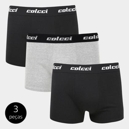 Imagem de Kit Cueca Boxer Colcci com 3 Peças