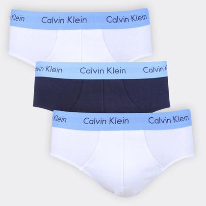 Imagem de Kit Cueca Slip Calvin Klein 3 Peças