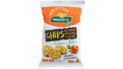 Imagem de Kit De 12 Chips De Arroz Integral E Cebola Salsa 70g - Kodilar