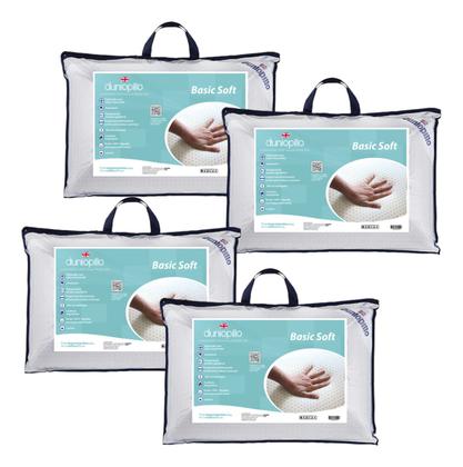 Imagem de Kit de 4  Basic Soft Látex Talalay - Alto Macio