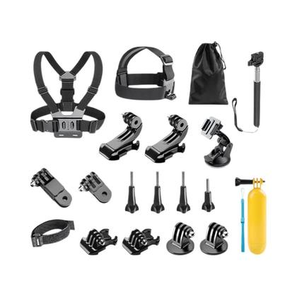 Imagem de Kit De Acessórios Para Câmera De Ação 60 Em 1 Para GoPro Hero, Insta360 E Câmeras DJI Osmo