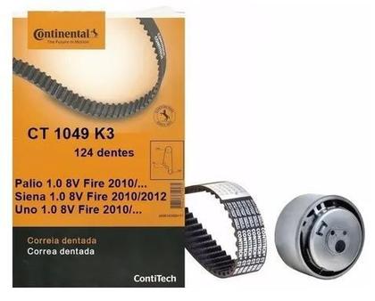 Imagem de Kit de correia de distribuição continental fiat  ct1049k3