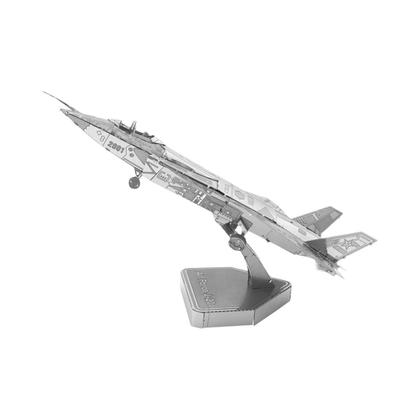 Imagem de Kit De Modelo De Avião De Metal 3D DIY Brinquedo De Quebra-cabeça De Corte a Laser Para Crianças