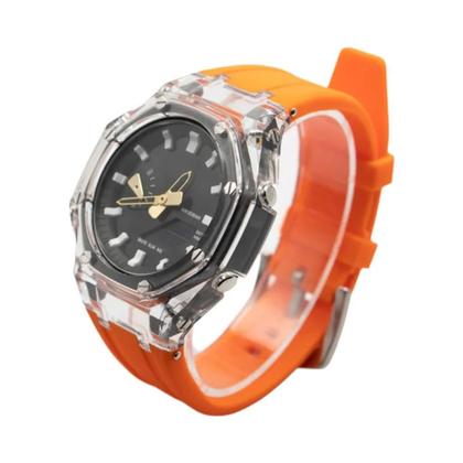 Imagem de Kit De Modificação Transparente Casioak GA2100 GA2110 Com Pulseira De Borracha E Acessórios De