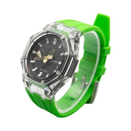 Imagem de Kit De Modificação Transparente Casioak GA2100 GA2110 Com Pulseira De Borracha E Acessórios De