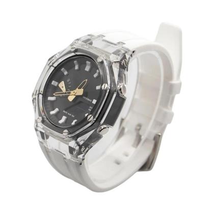 Imagem de Kit De Modificação Transparente Casioak GA2100 GA2110 Com Pulseira De Borracha E Acessórios De