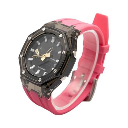 Imagem de Kit De Modificação Transparente Casioak GA2100 GA2110 Com Pulseira De Borracha E Acessórios De