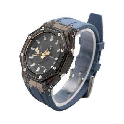 Imagem de Kit De Modificação Transparente Casioak GA2100 GA2110 Com Pulseira De Borracha E Acessórios De