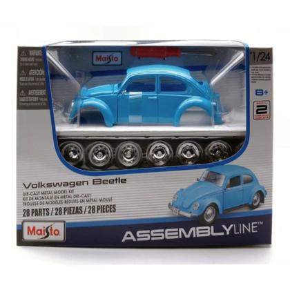 Imagem de Kit de Montar Carro Volkswagen Fusca 1/24 Maisto 39926