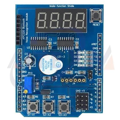Imagem de Kit De Placa De Expansão Multifuncional Para Arduino UNO R3 LENARDO Mega 2560 Shield Aprendizado